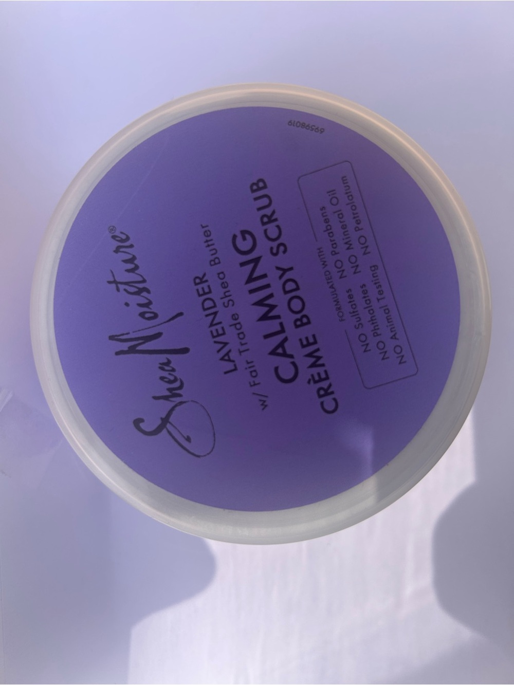 Shea Moisture Lavender Calming Body Scrub - Purple